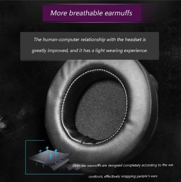 PeohZarr Gaming Headset Xbox One Headset PS4 Headset with Noise canceling Mic - Picture 15 of 16